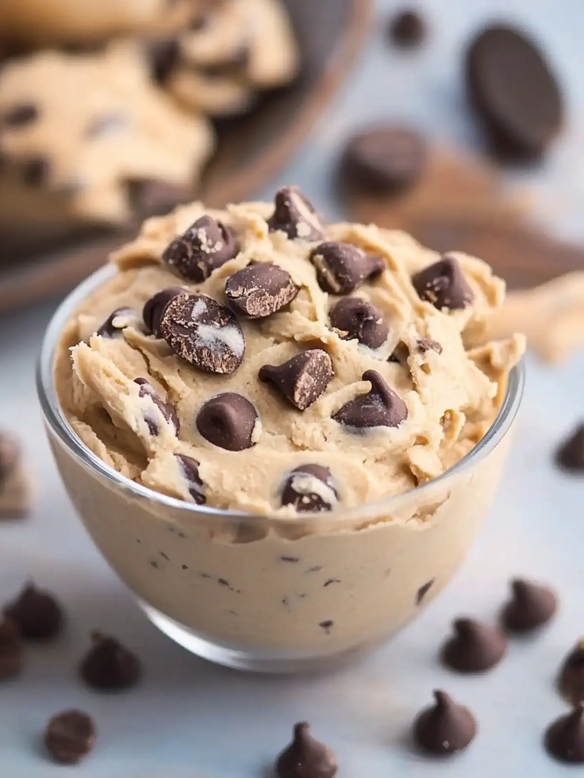 Indulge Guilt-Free: Protein Greek Yogurt Cookie Dough Delight 5 Protein Greek Yogurt Cookie Dough (Low Carb)