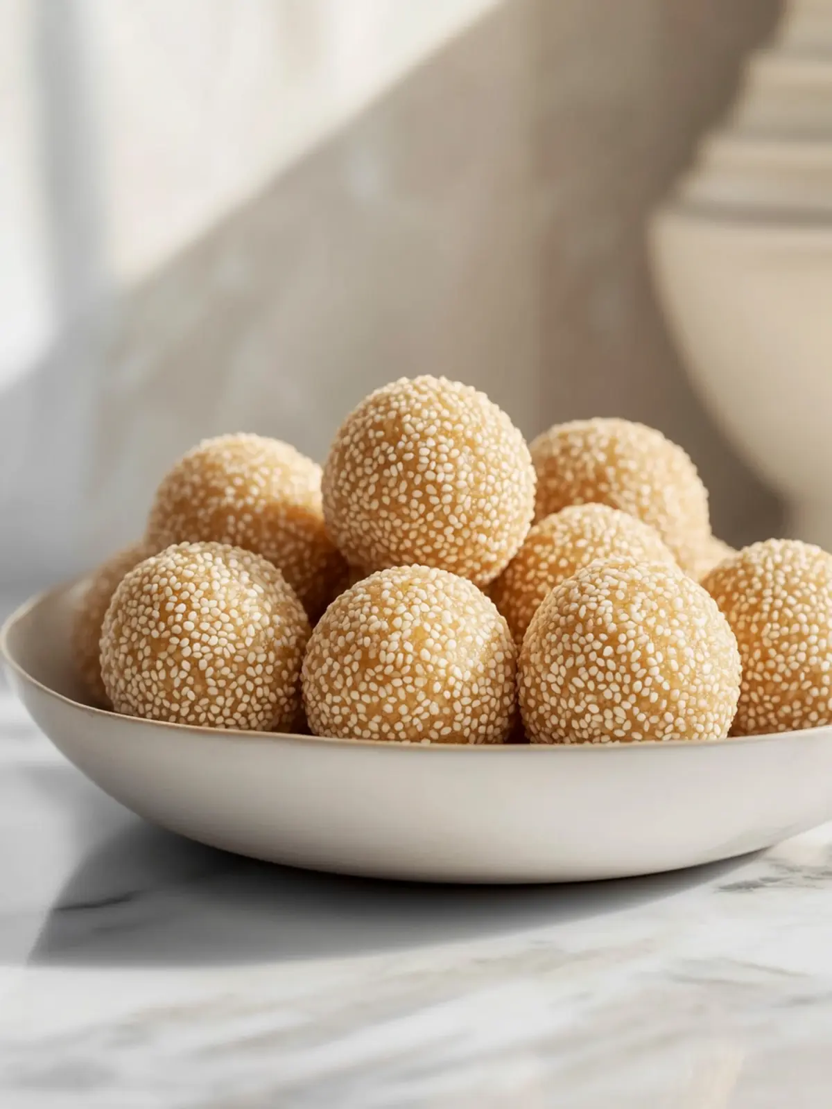 Delicious Homemade Sesame Balls for Your Snack Cravings 5 Sesame Balls