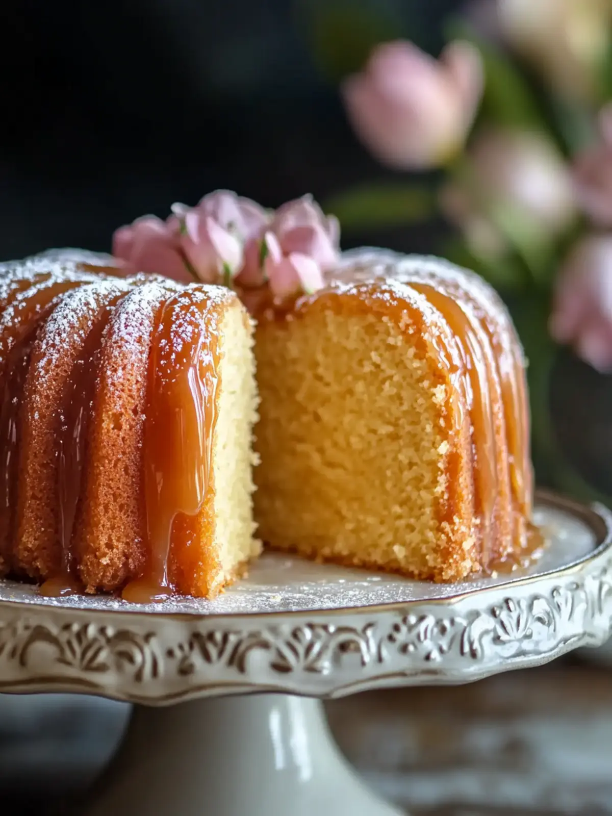 Irresistible Salted Caramel Kentucky Butter Cake Recipe 4 Salted Caramel Kentucky Butter Cake Recipe