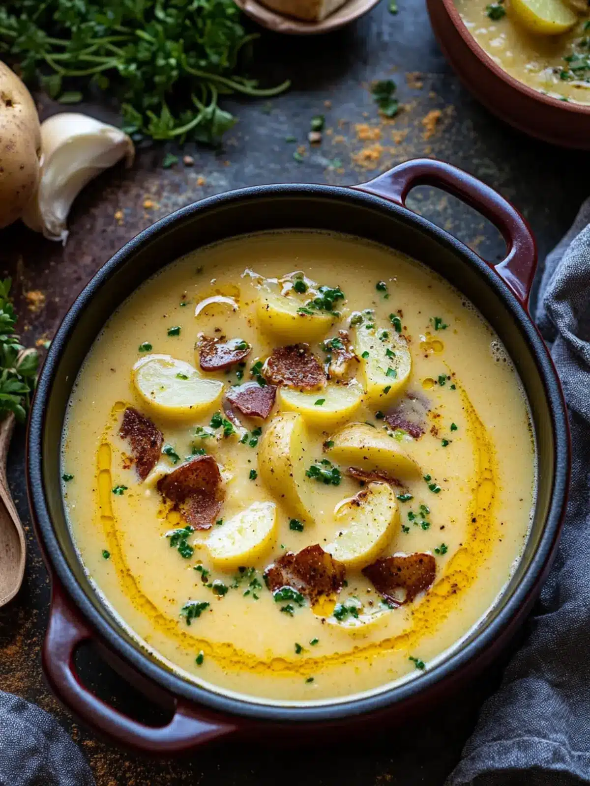 Savory Cajun Potato Soup that Warms Your Soul 5 Cajun Potato Soup