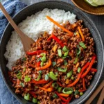 High Protein Spicy Sticky Ground Beef for Quick Dinner Magic 10 High Protein Spicy Sticky Ground Beef