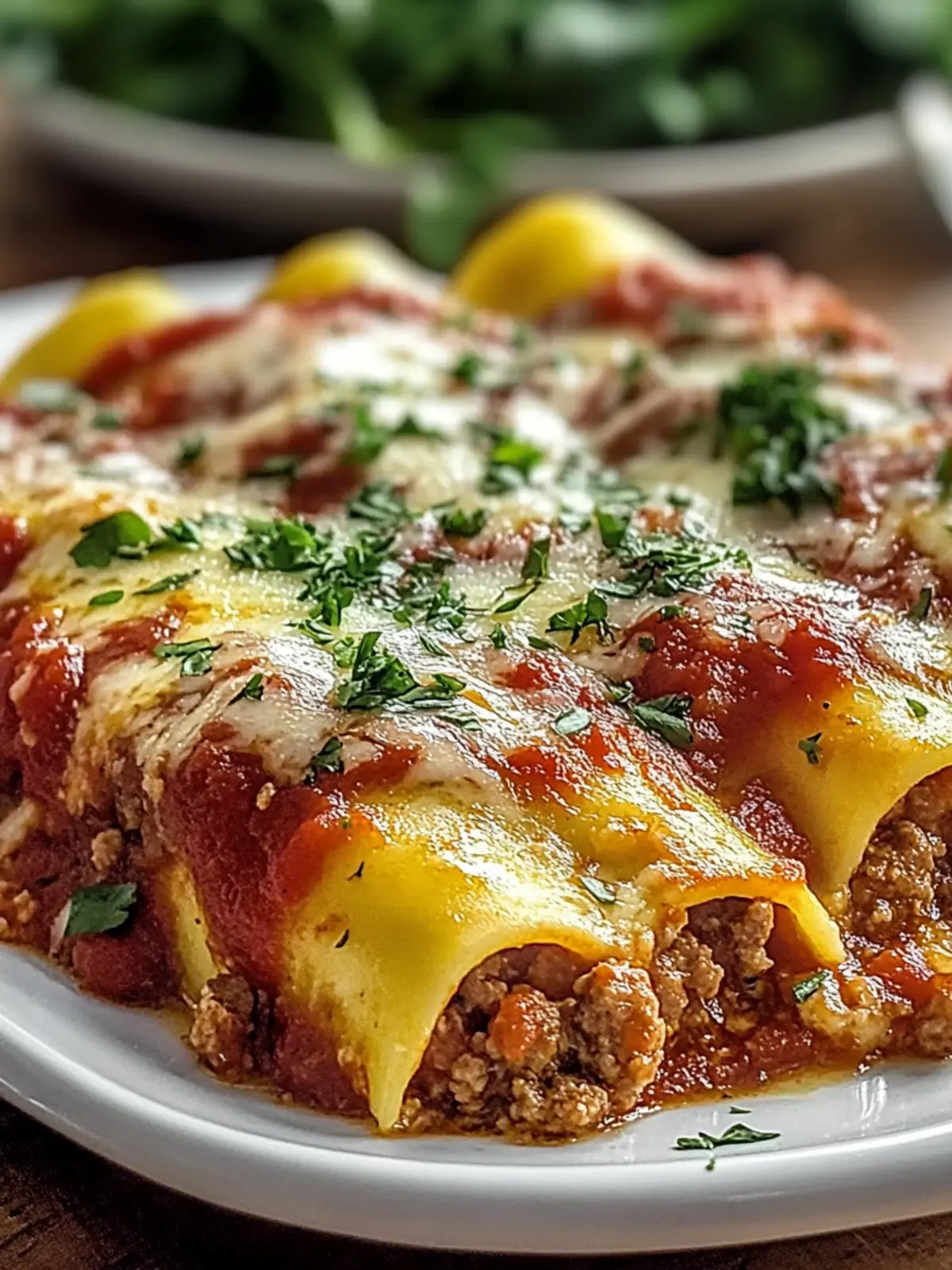 Mouthwatering Stuffed Manicotti with Meat Sauce Delight 5 Stuffed Manicotti with Meat Sauce