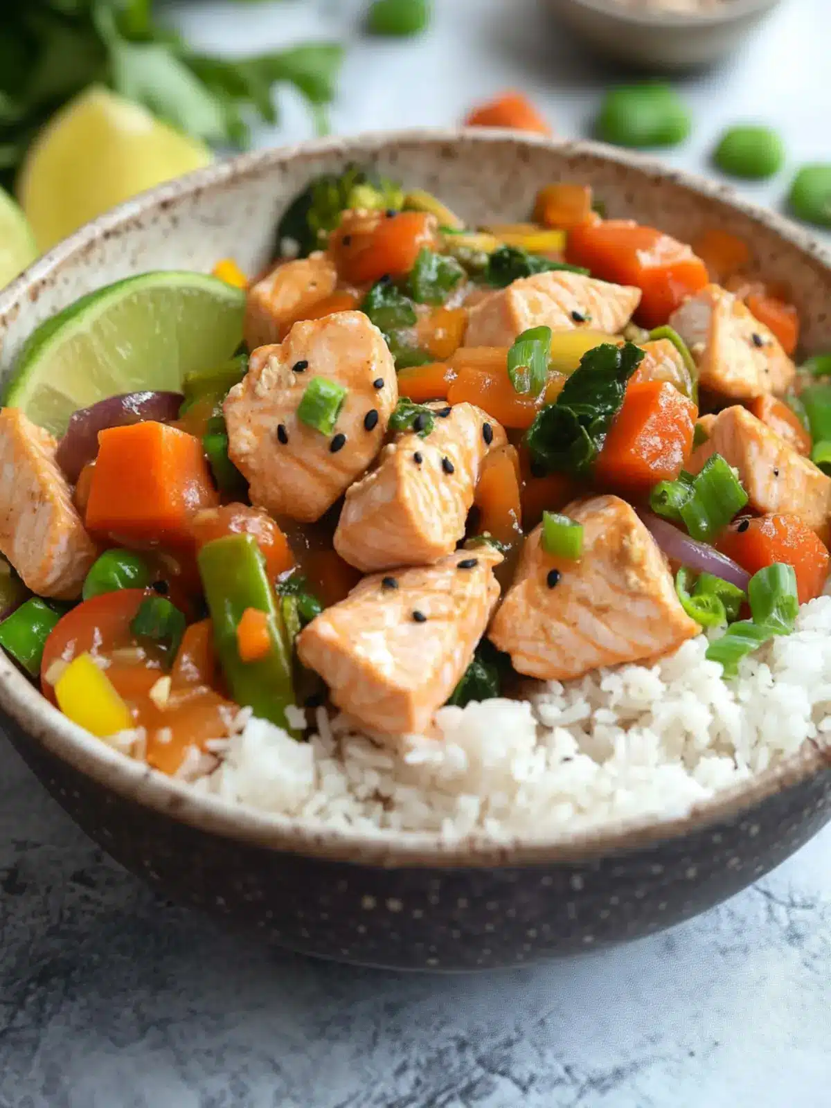 High Protein Salmon Stir Fry for a Flavor Explosion 3 High Protein Salmon Stir Fry