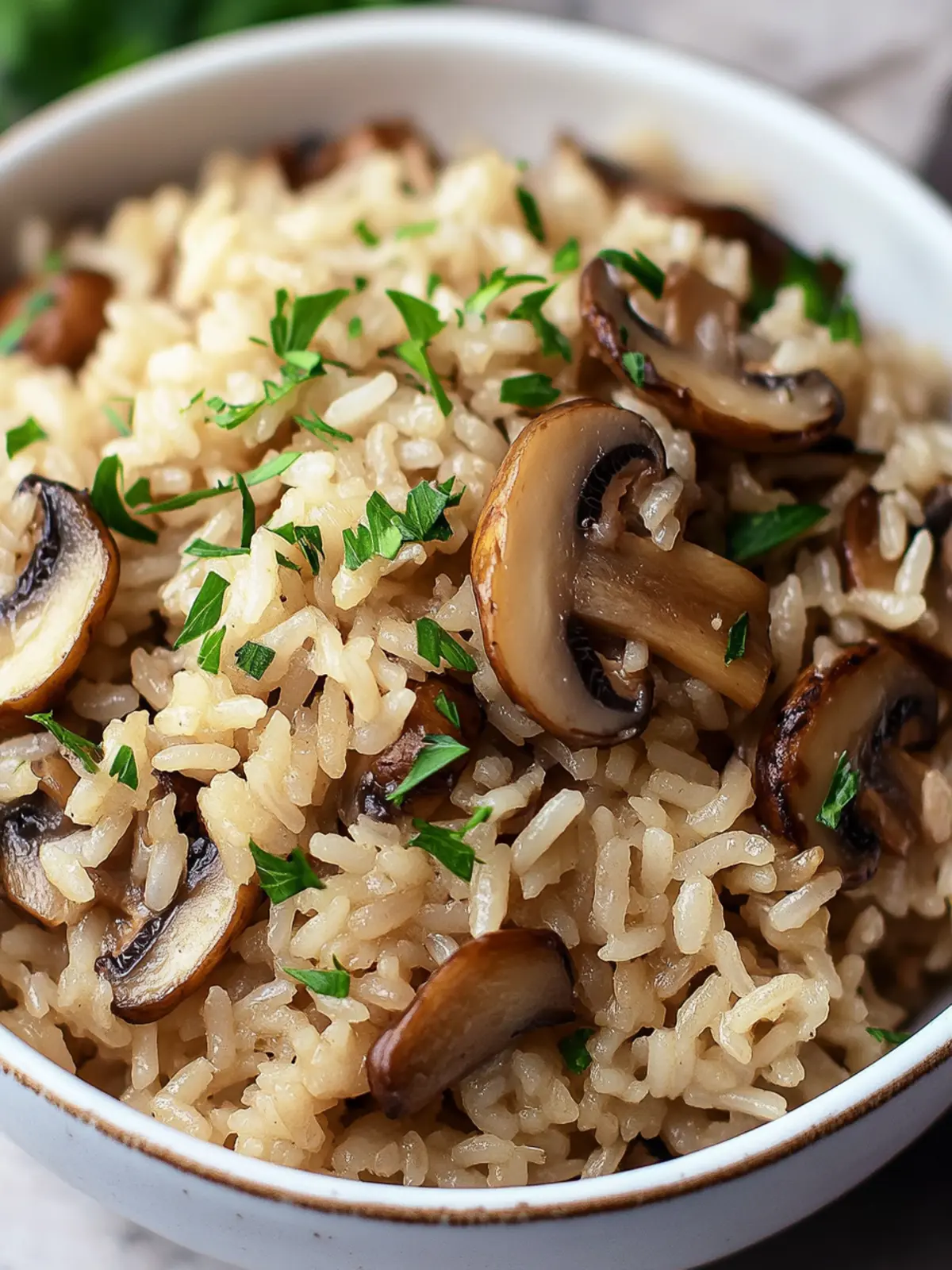 Irresistible Mushroom Rice for Cozy Home Cooking Delight 2 Mushroom Rice