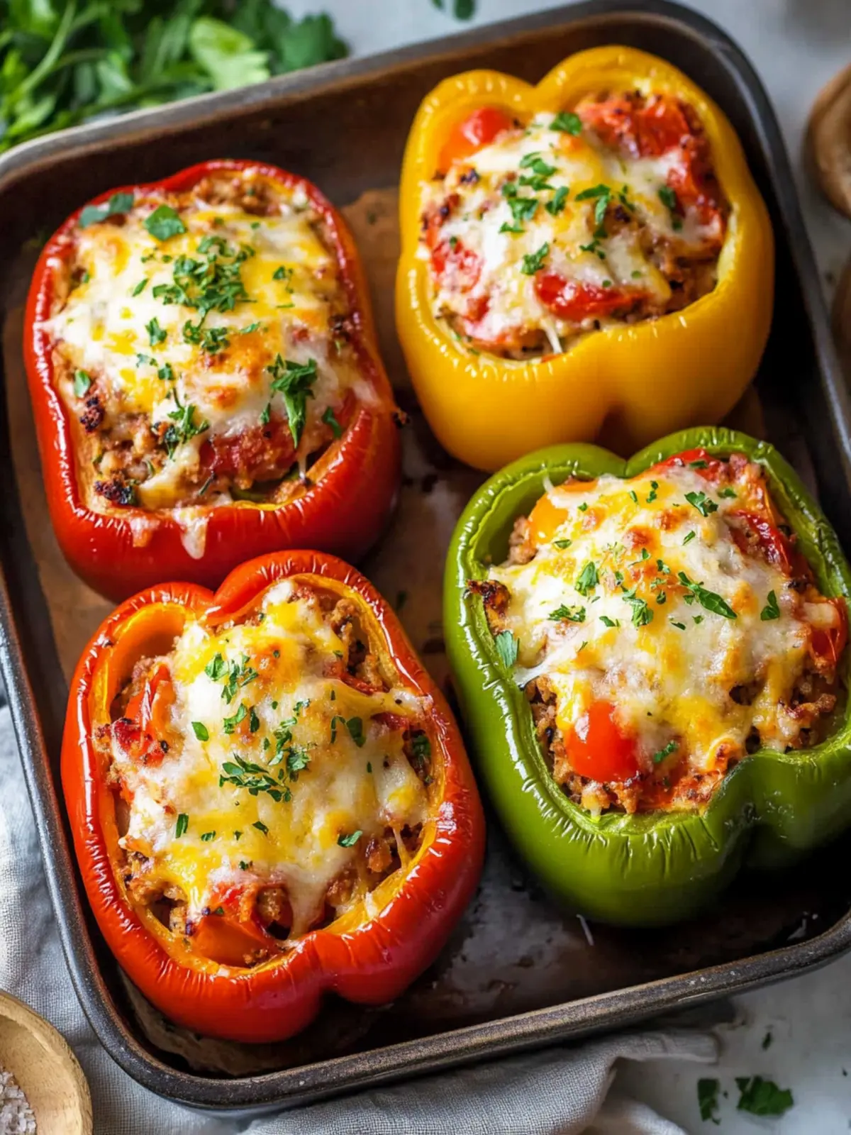 Savory Stuffed Peppers Everyone Will Love at Home 3 Stuffed Peppers