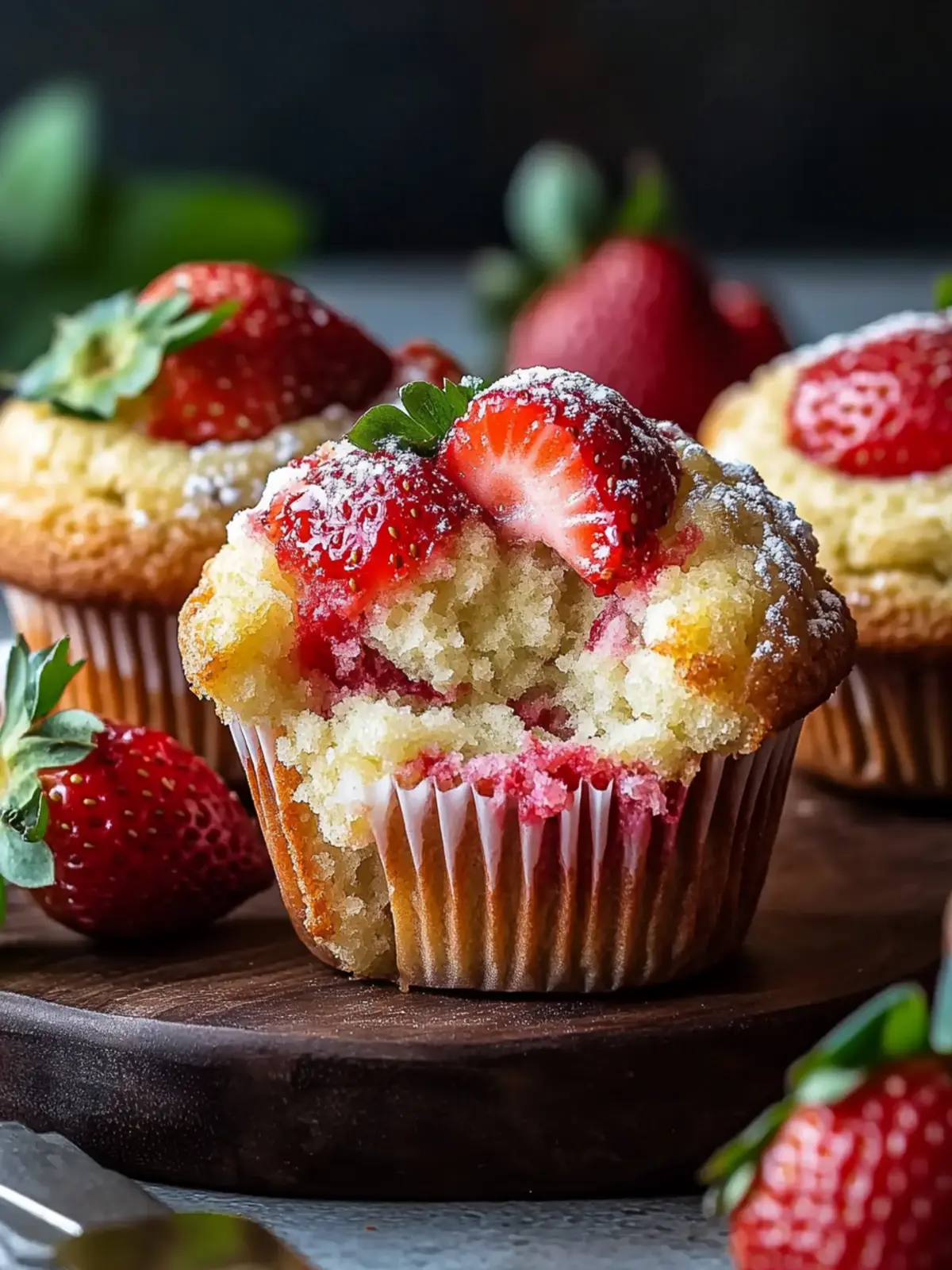 Irresistible Strawberry Cream Cheese Muffins to Brighten Your Day 2 Strawberry Cream Cheese Muffins