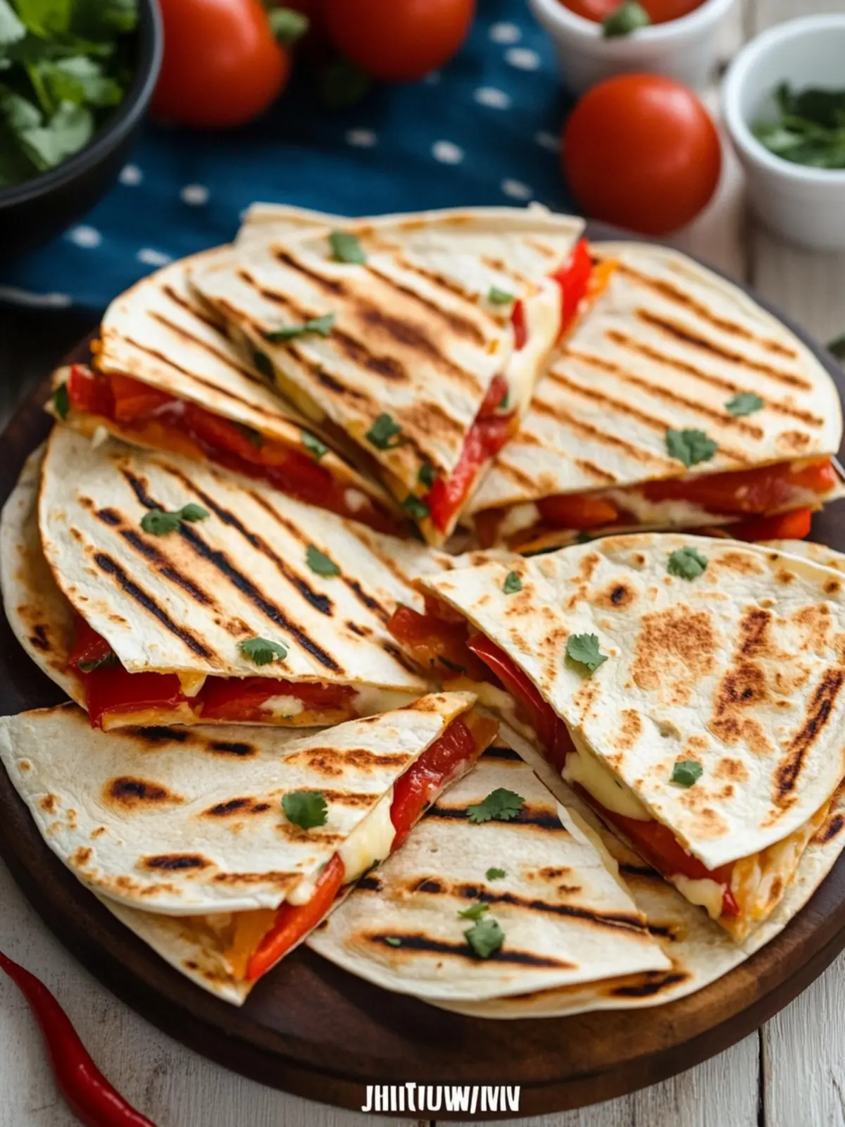 4th of July Grilled Quesadillas with Red Peppers and White Cheddar Delight 3 4th of July Grilled Quesadillas with Red Peppers and White Cheddar