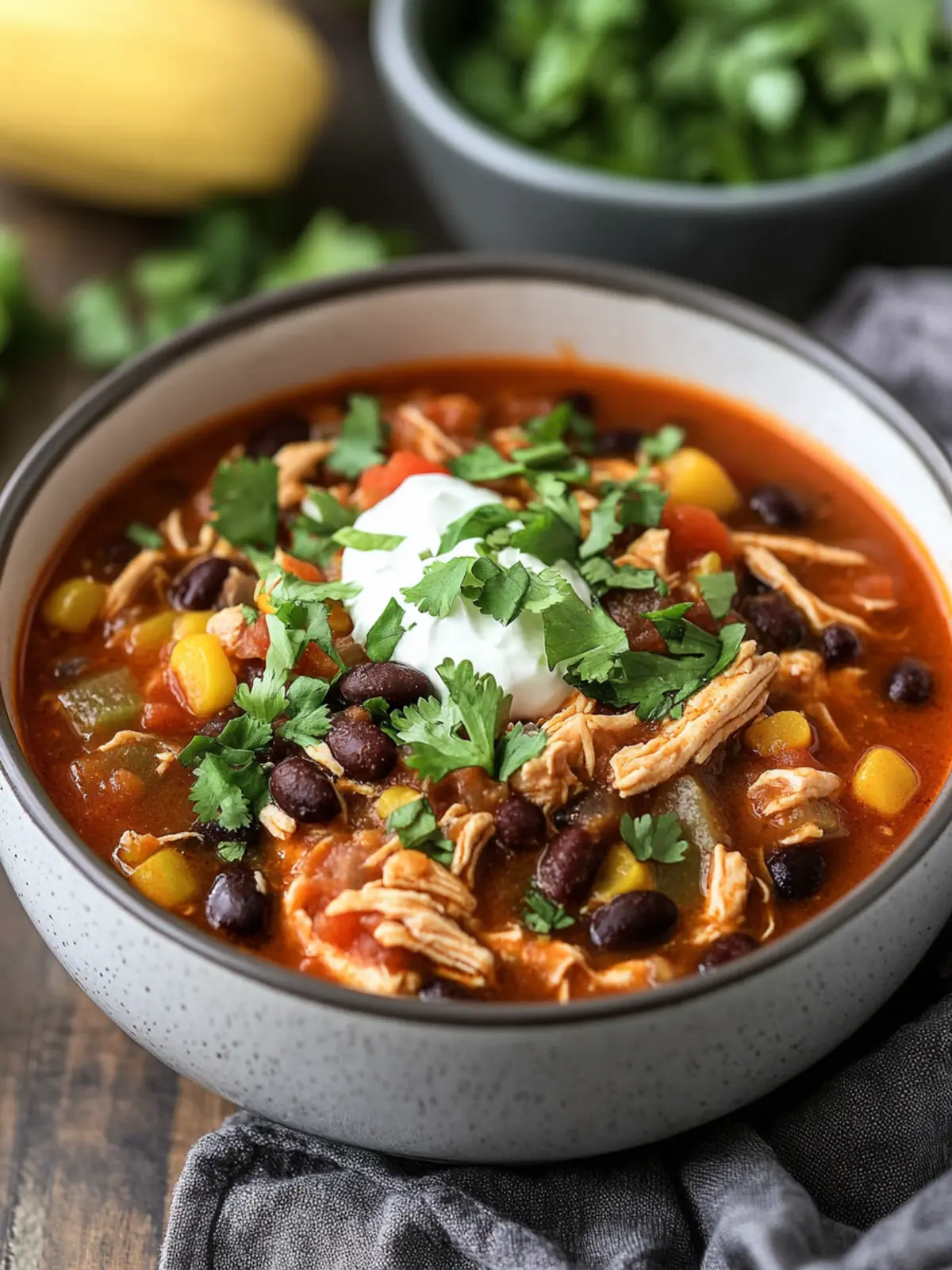 Low-Sodium Chicken Chili with Black Beans for Heart Health 4 cardiac diet recipes Low-Sodium Chicken Chili with Black Beans