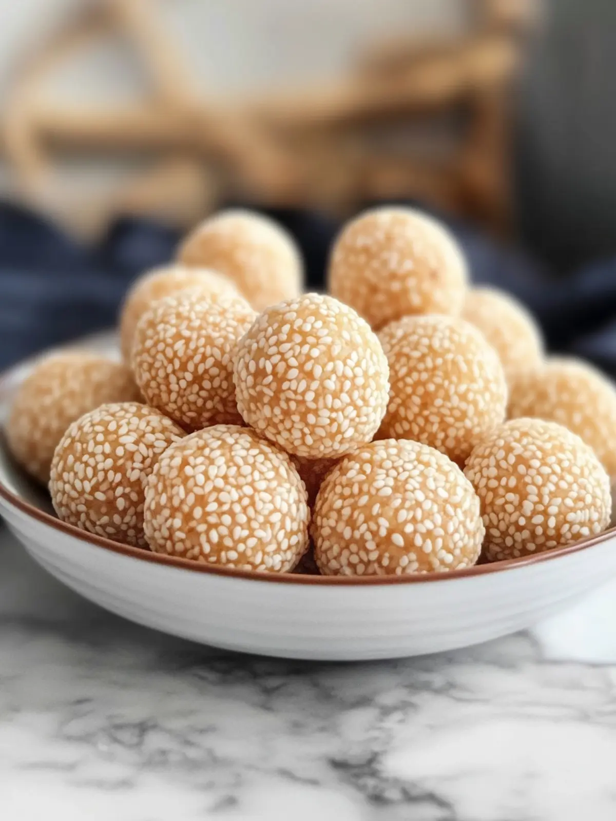 Delicious Homemade Sesame Balls for Your Snack Cravings 3 Sesame Balls