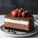 Indulge in Triple Chocolate Mousse Cake Bliss Tonight 2 Triple Chocolate Mousse Cake