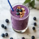 Revitalize Your Day with a Blueberry Almond Gut Health Smoothie 6 Gut Health Smoothies Blueberry Almond Smoothie