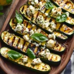 Grilled Zucchini With Goat Cheese, Basil & Honey Bliss 7 Grilled Zucchini With Goat Cheese, Basil & Honey