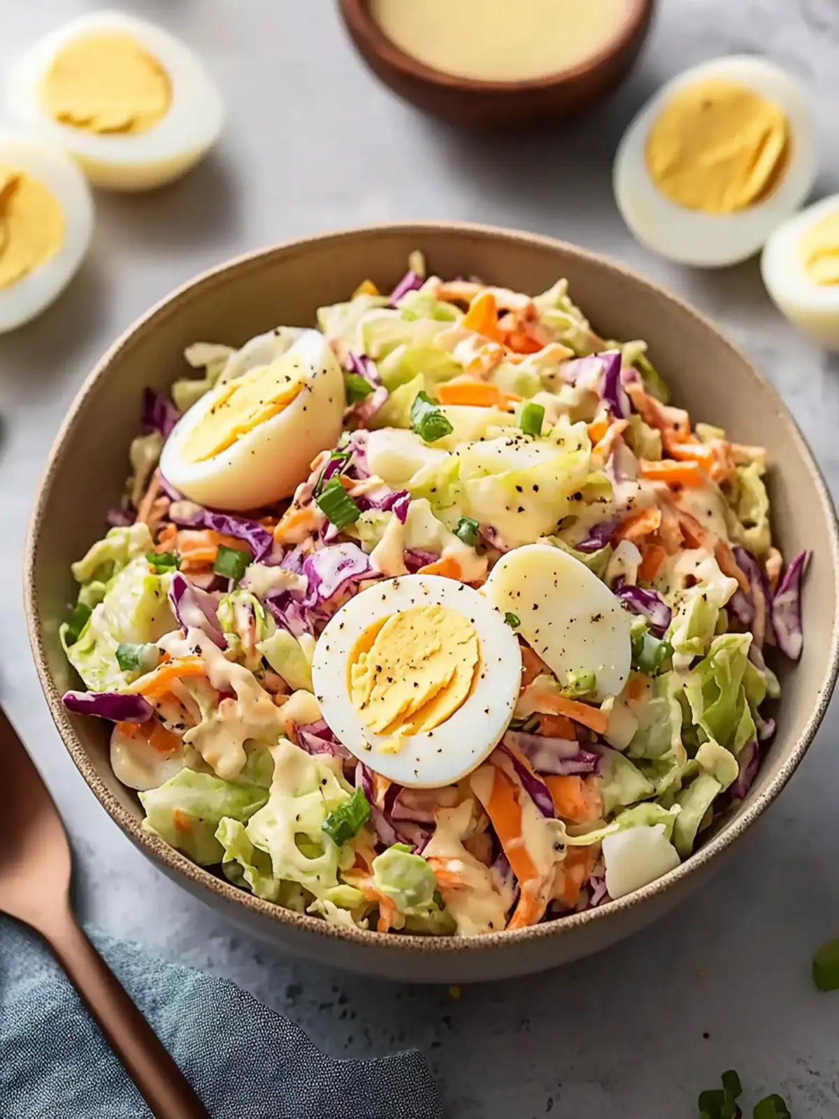 Hearty Coleslaw Egg Salad: A Delicious Twist on Tradition 3 Hearty Coleslaw Egg Salad