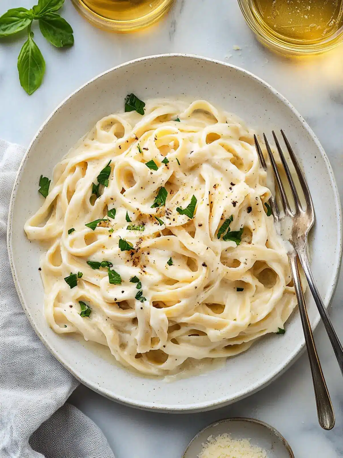 Creamy Cottage Cheese Alfredo for Guilt-Free Indulgence 4 Cottage Cheese Alfredo