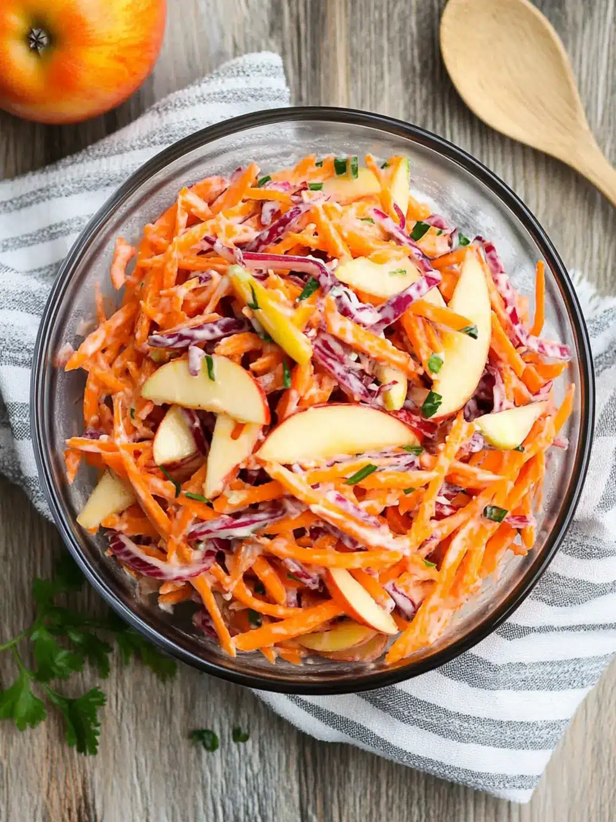 Refreshing Carrot Apple Salad for a Colorful Crunch Delight 4 Carrot Apple Salad