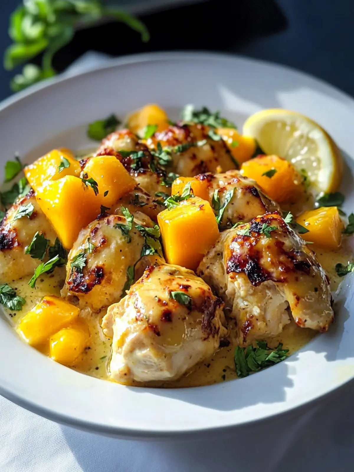 Delicious Tropical Mango Coconut Chicken for a Flavor Escape 2 Tropical Mango Coconut Chicken