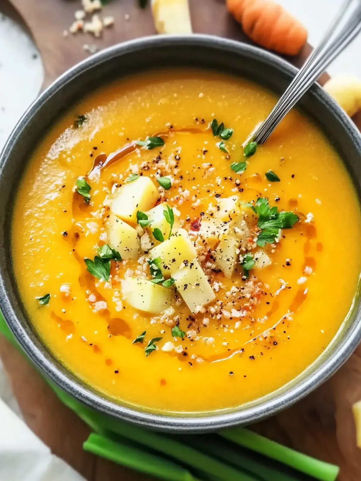 One Pot Carrot Leek Potato Soup for Cozy Comfort Year-Round 3 One Pot Carrot Leek Potato Soup