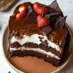 Indulge in 4-layer Chocolate Heaven: A Dreamy Dessert Delight 4 4-layer Chocolate Heaven