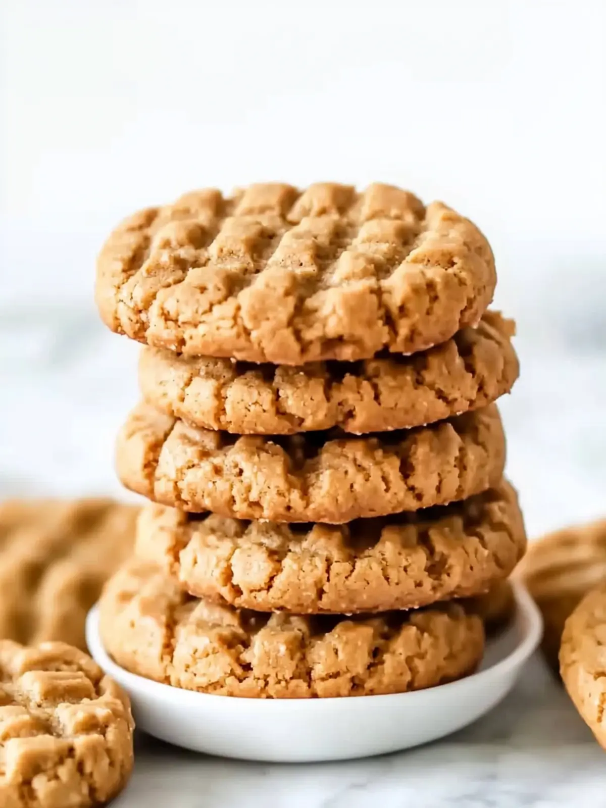 High Protein 5-Ingredient Peanut Butter Honey Cookies Bliss 3 High Protein 5-Ingredient Peanut Butter Honey Cookies
