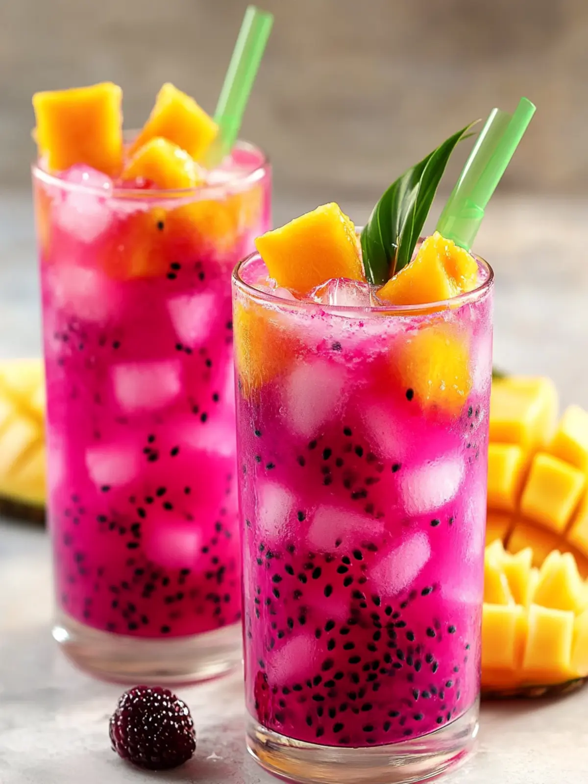 Refreshing Mango Dragon Fruit Refresher Recipe for Summer Bliss 5 Refreshing Mango Dragon Fruit Refresher Recipe for Summer Delight
