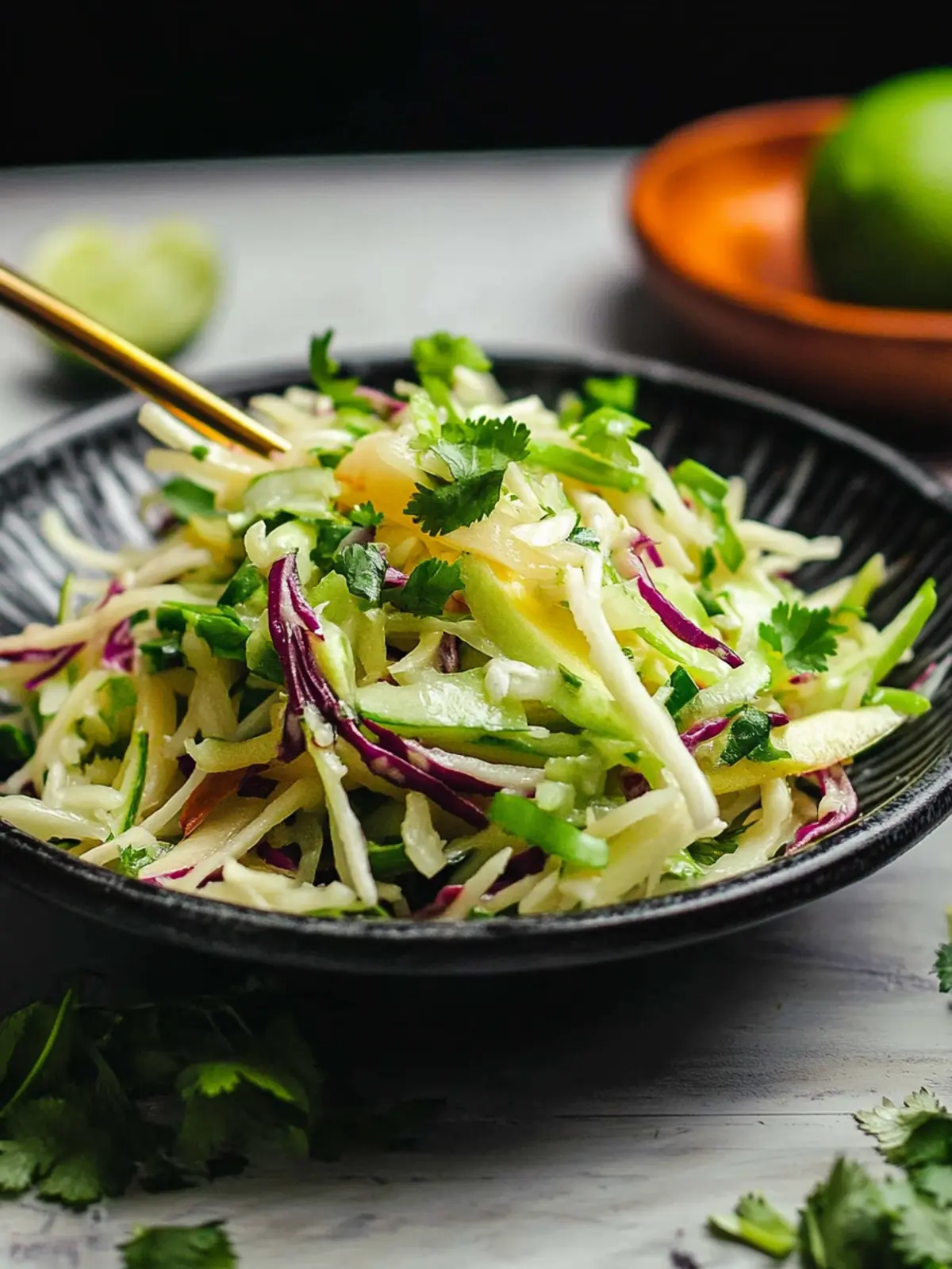 Zesty Asian Pear Slaw with Ginger and Lime You’ll Love 3 Asian Pear Slaw with Ginger and Lime