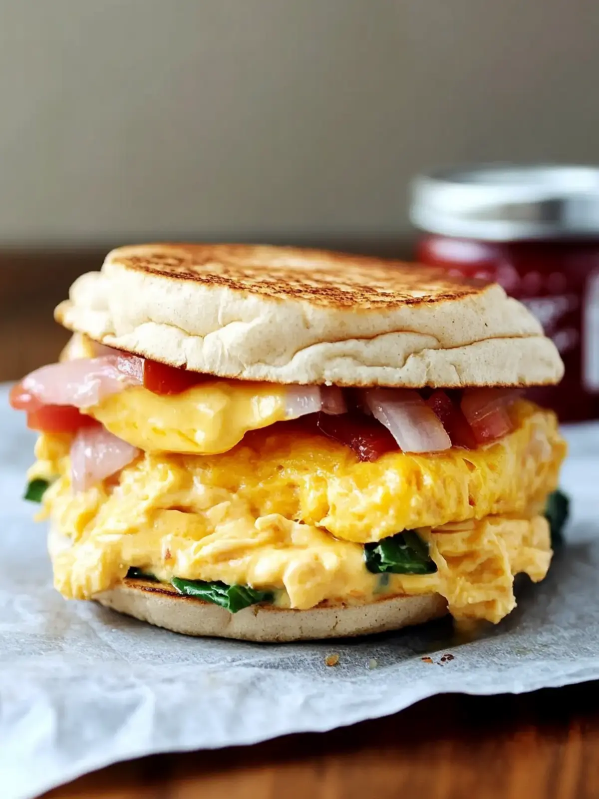 High-Protein Freezer Breakfast Sandwich for Busy Mornings 4 High-Protein Freezer Breakfast Sandwich