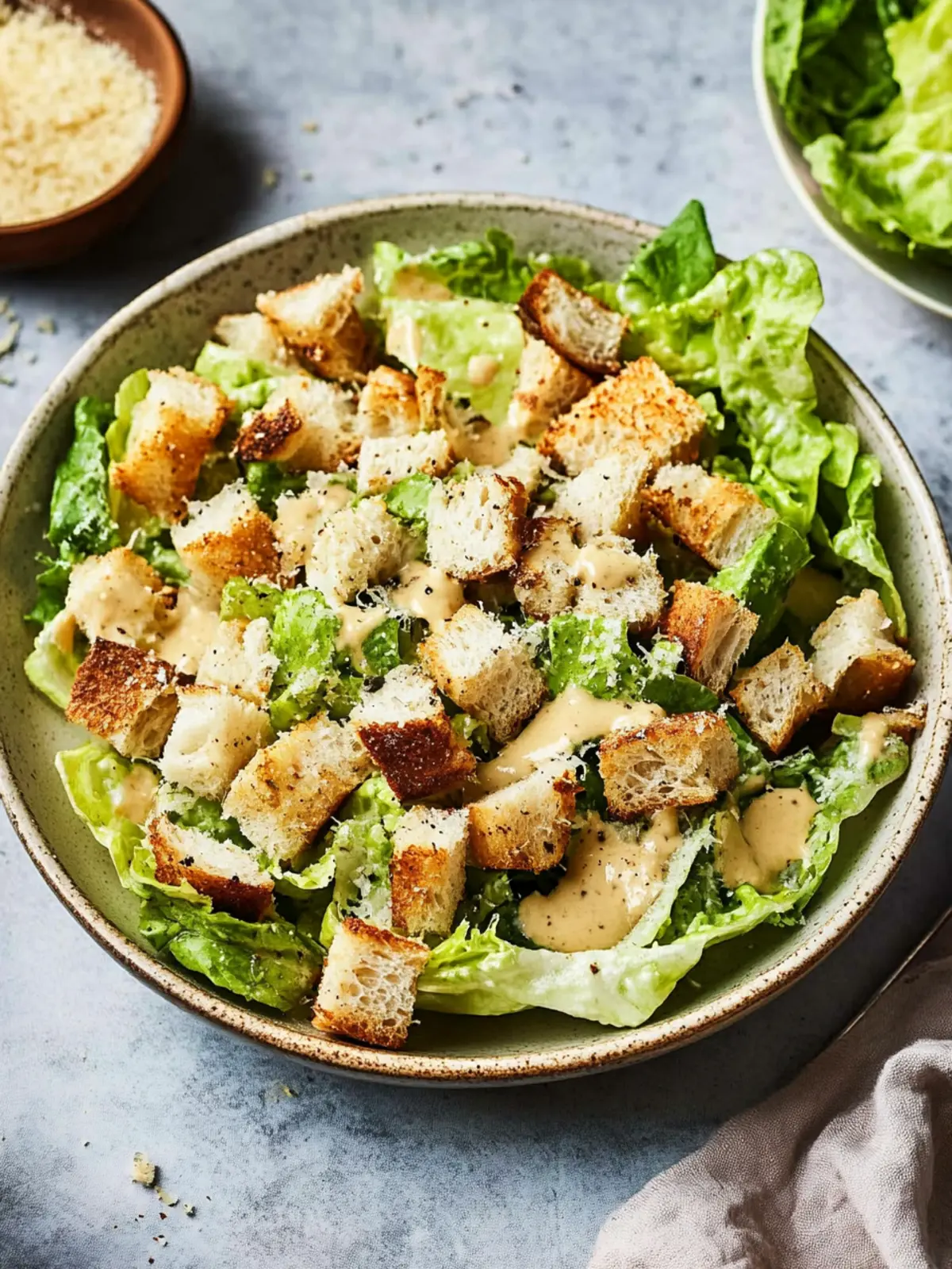 High Protein Classic Caesar Salad for the Ultimate Cravings 5 High Protein Classic Caesar Salad