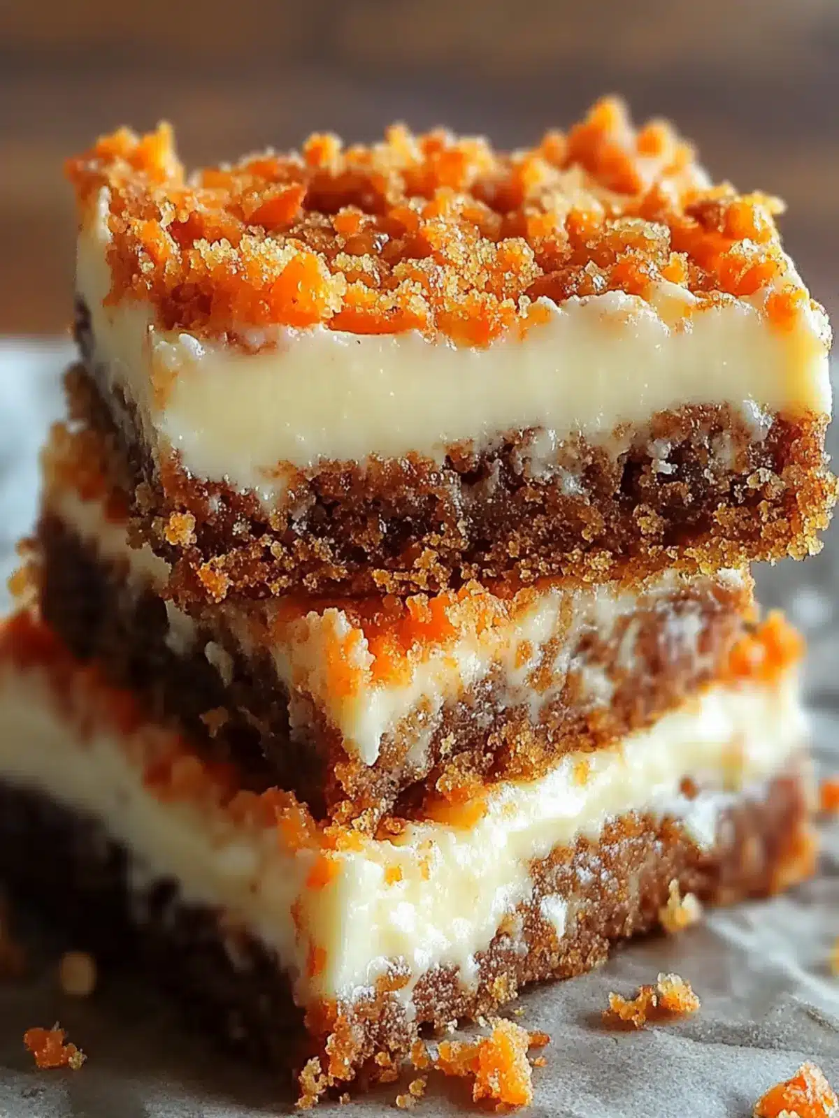 Irresistibly Indulgent Carrot Cake Cream Cheese Bars to Crave 5 Irresistibly Indulgent Carrot Cake Cream Cheese Bars