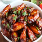 Sticky Strawberry Barbecue Hot Wings for Epic Flavor Fun 4 Sticky Strawberry Barbecue Hot Wings