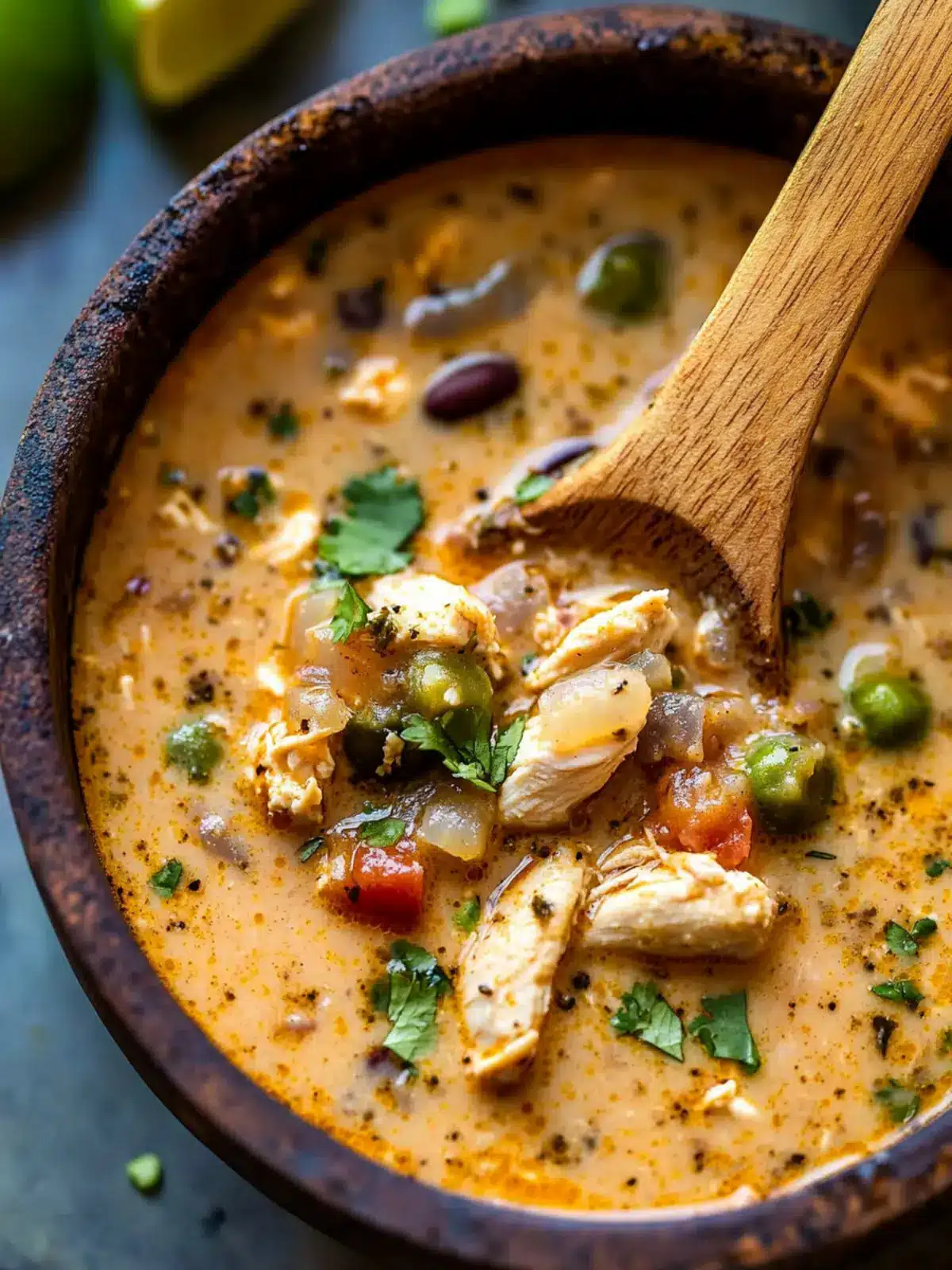 Savor the Spice: Easy Cajun White Chicken Chili Recipe 5 Cajun White Chicken Chili