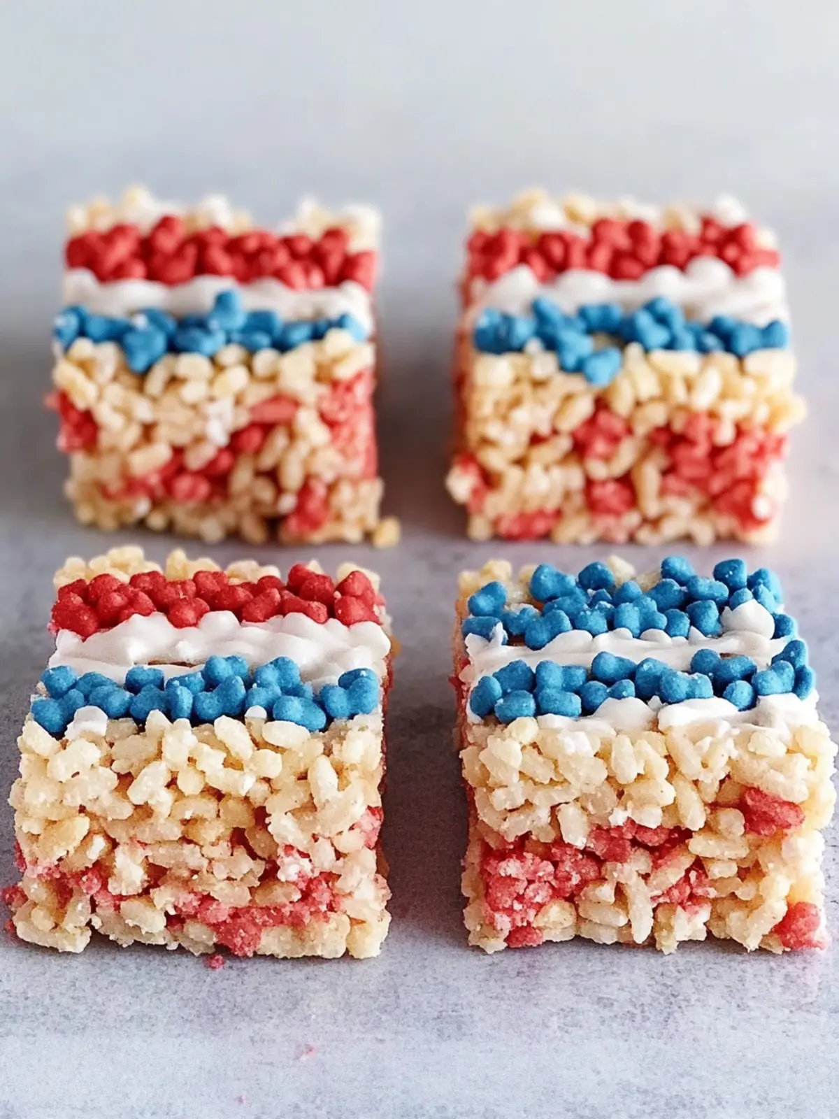 Creative 4th of July Rice Krispie Treats for Festive Fun 4 4TH OF JULY RICE KRISPIE TREAT
