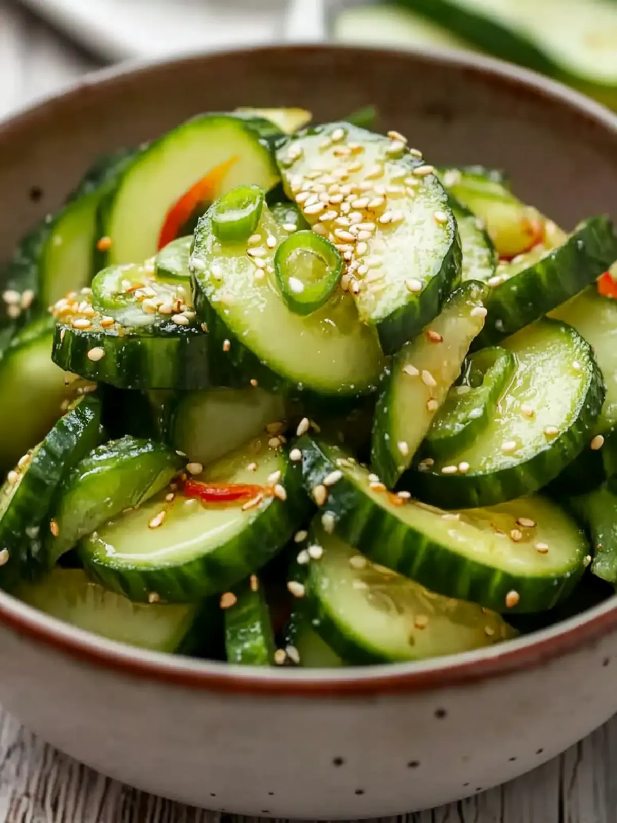Fresh Asian Sesame Cucumber Salad Recipe You'll Love Today 3 Fresh Asian Sesame Cucumber Salad Recipe