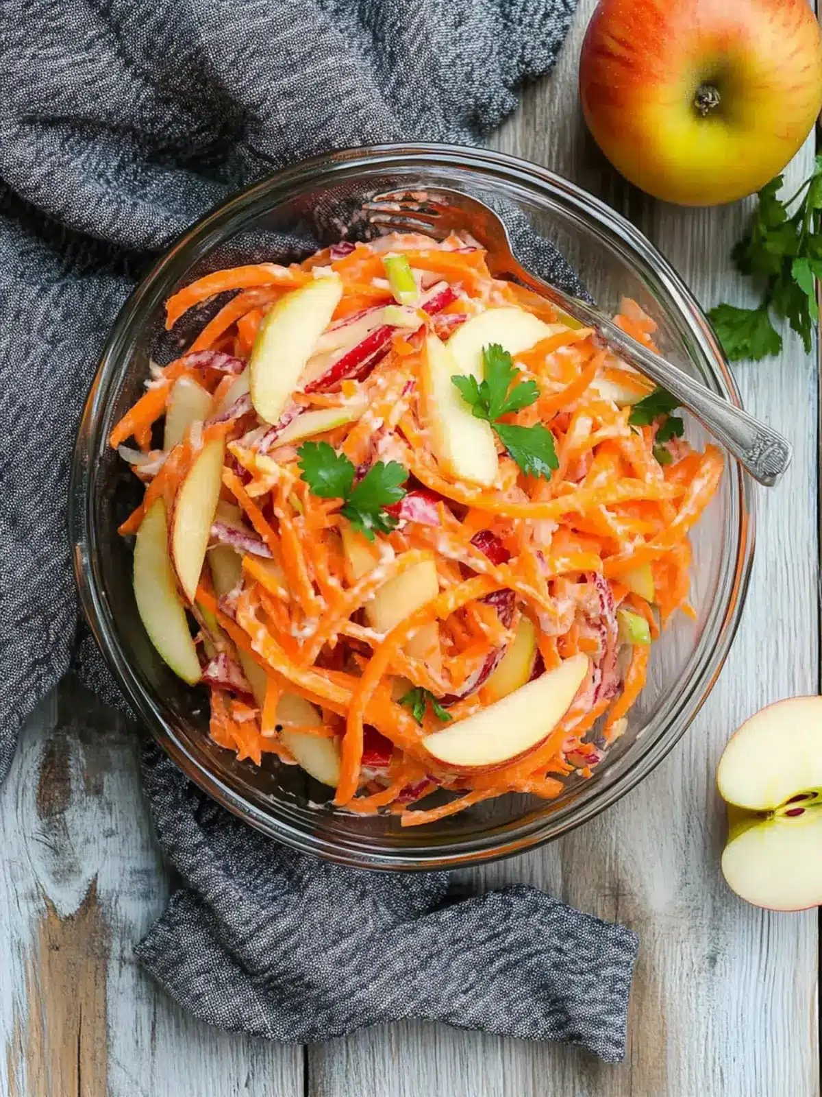 Refreshing Carrot Apple Salad for a Colorful Crunch Delight 3 Carrot Apple Salad