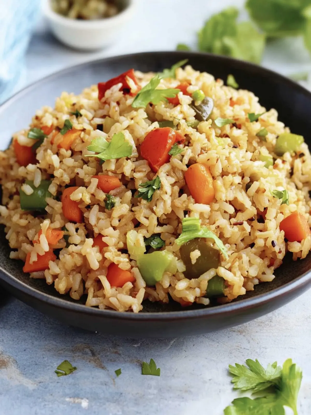 Heart-Healthy Cardiac Diet Brown Rice Pilaf with Veggies 4 Cardiac Diet Meal Brown Rice Pilaf with Vegetables