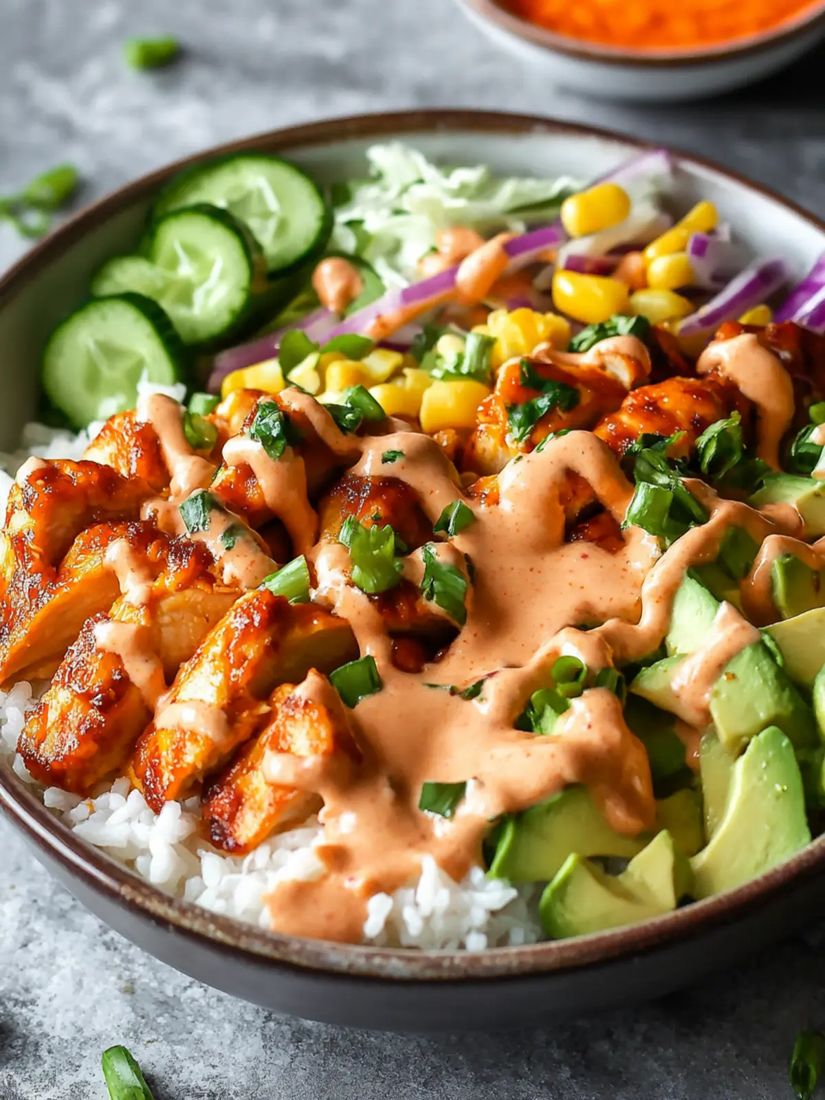 High Protein Bang Bang Chicken Bowls for a Flavorful Feast 3 high protein Bang Bang Chicken Bowls