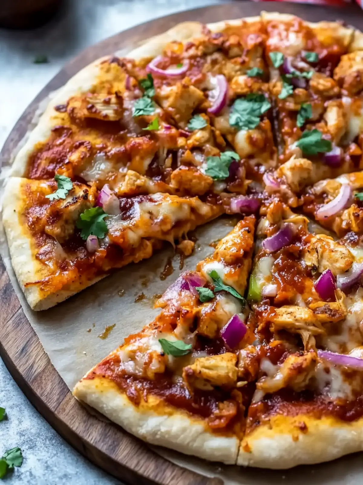 4th of July Easy Homemade BBQ Chicken Pizza for Joyful Feasting 4 4th of JULY Easy Homemade BBQ Chicken Pizza