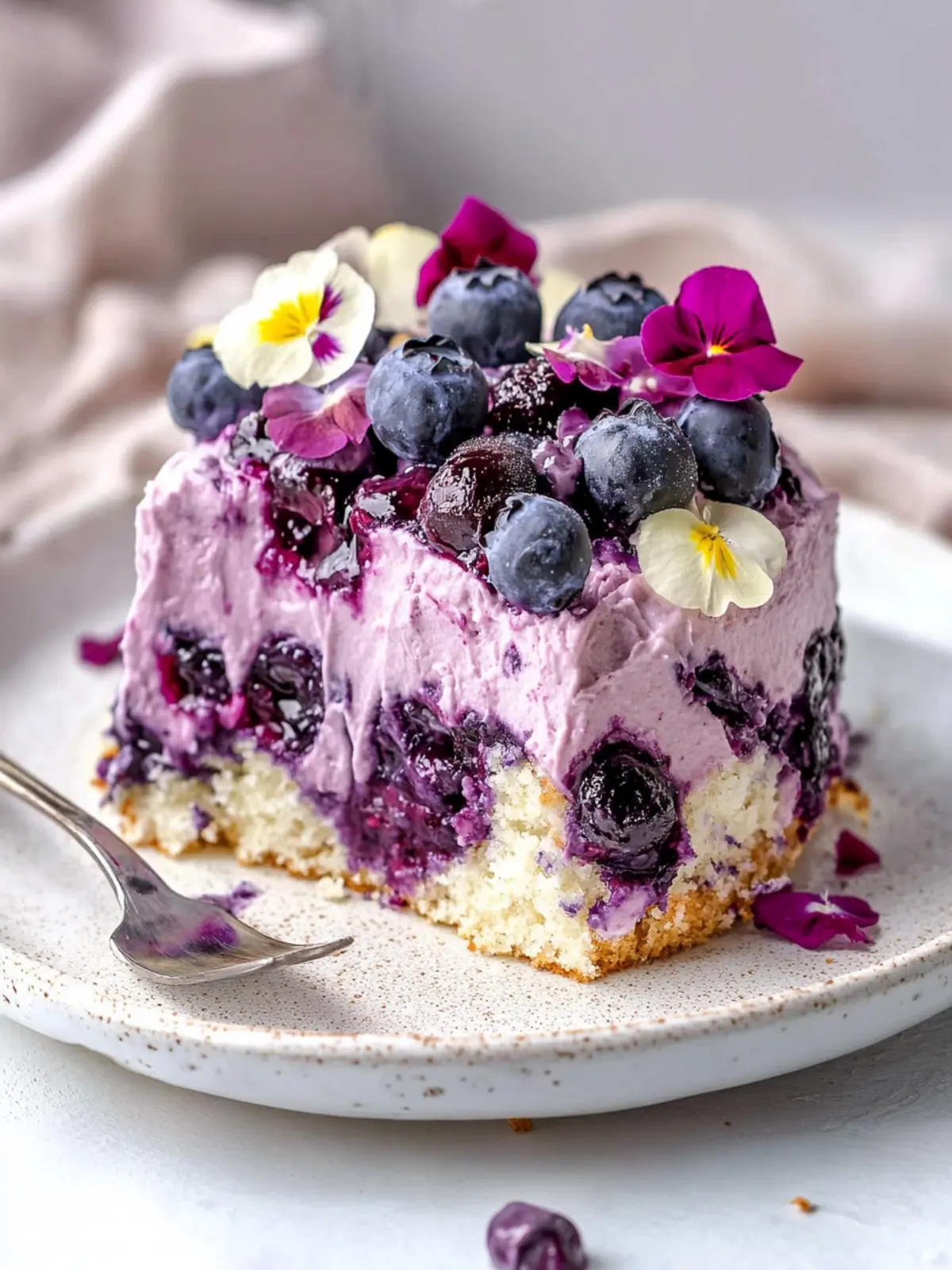 No Bake Blueberry Heaven on Earth Cake for Easy Indulgence 3 No bake Blueberry Heaven on Earth Cake