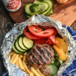Camping Dinner Delight: Hobo Dinner Hamburger Foil Packets 3 Camping Dinner Hobo Dinner Hamburger Foil Packets