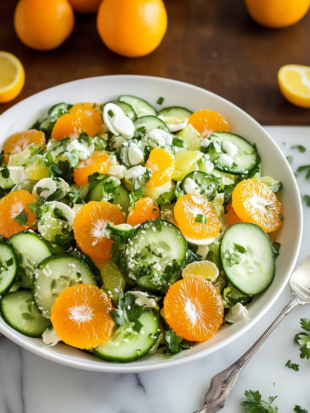 Revitalize Your Table with Irish Flag Clementine Cucumber Salad 3 Irish Flag Clementine Cucumber Salad