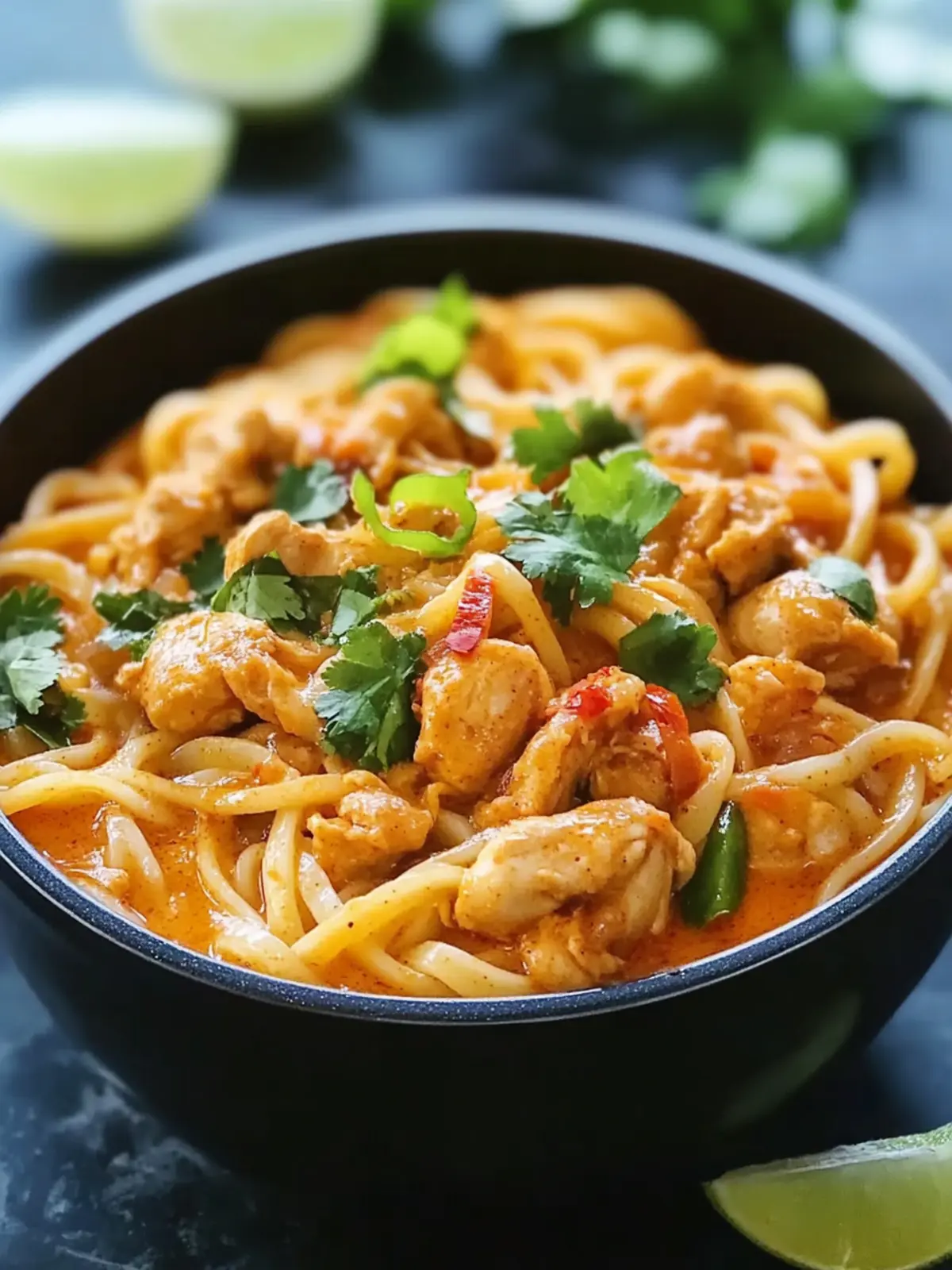 Savor Thai-Inspired Coconut Red Curry Chicken Udon Tonight 4 Thai-Inspired Coconut Red Curry Chicken Udon