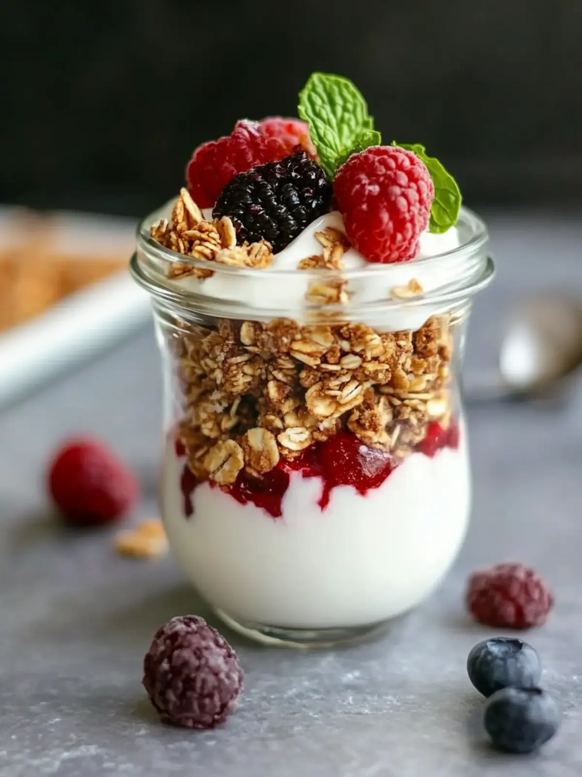 Protein Greek Yogurt Parfait: A Delicious Start to Your Day 2 Protein Greek Yogurt Parfait
