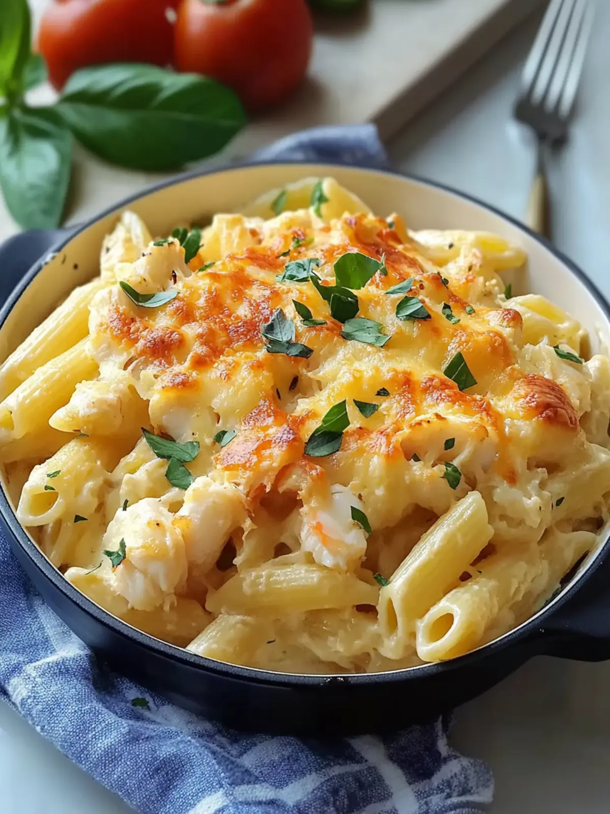 Irresistible Baked Crab Pasta for Easy Comfort Food Bliss 5 Baked Crab Pasta
