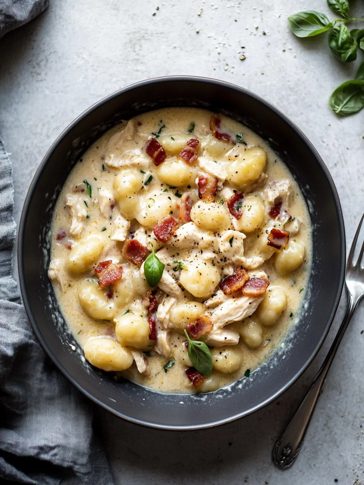 Deliciously Creamy Chicken Bacon Gnocchi in Just 15 Minutes 5 Chicken Bacon Gnocchi
