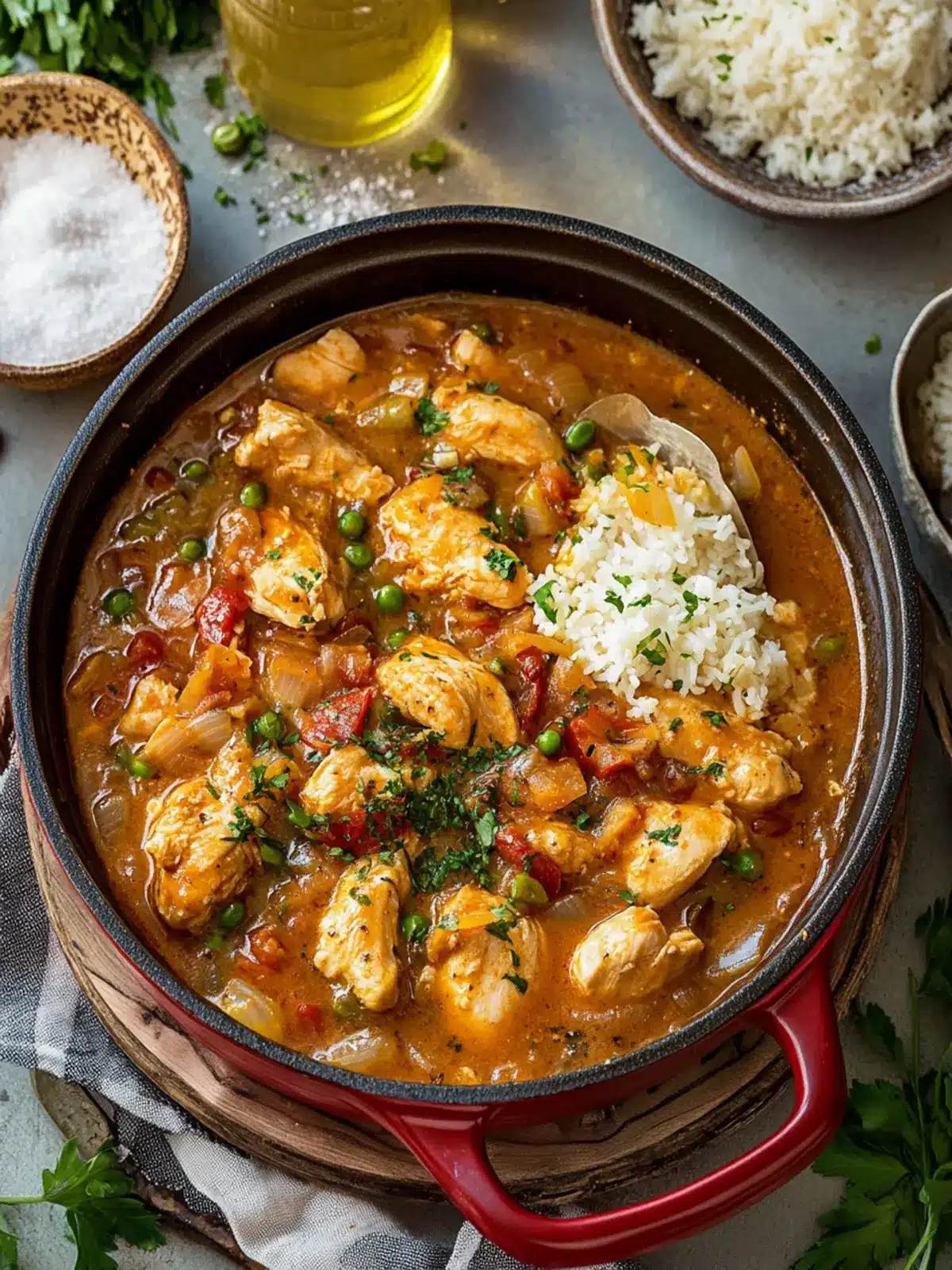 Savor the Flavor: Easy Chicken Étouffée Recipe at Home 3 Chicken Étouffée