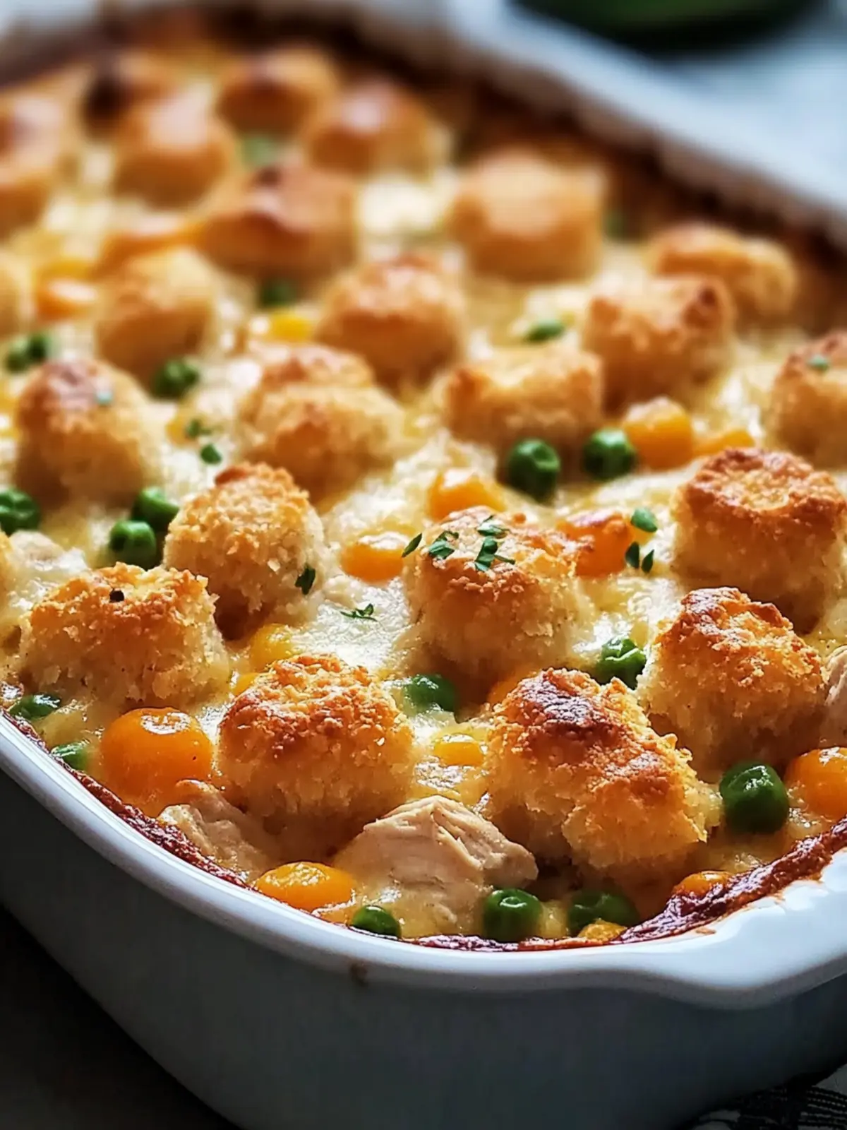 Irresistible Cozy Chicken Pot Pie Tater Tot Casserole Recipe 2 Cozy Chicken Pot Pie Tater Tot Casserole
