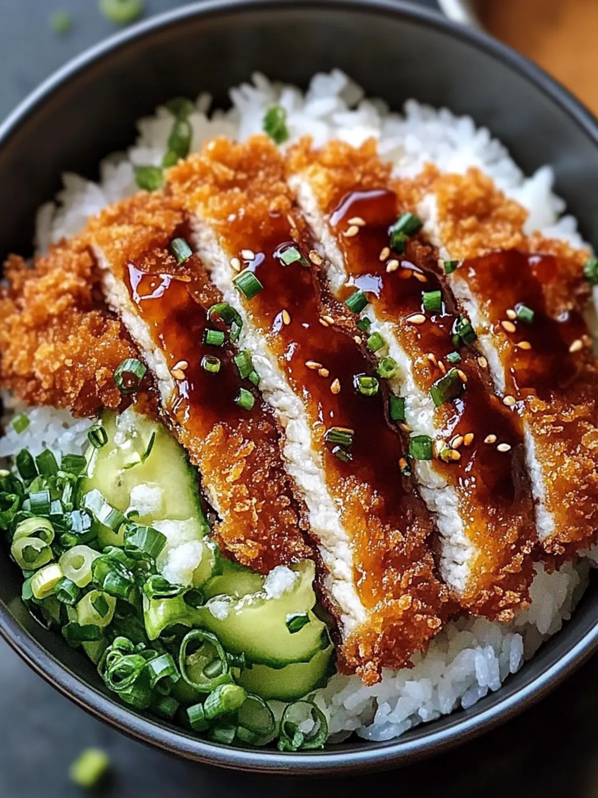 Savor Homemade Japanese Katsu Bowls with Tonkatsu Sauce Today 2 Japanese Katsu Bowls with Tonkatsu Sauce