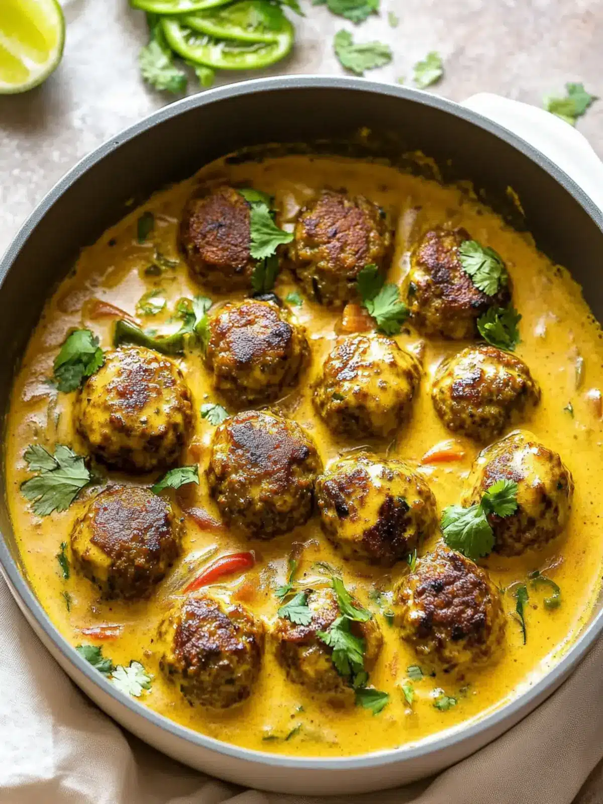 Spicy Jerk Meatballs in Coconut Curry Sauce You’ll Crave 2 Jerk Meatballs In Coconut Curry Sauce