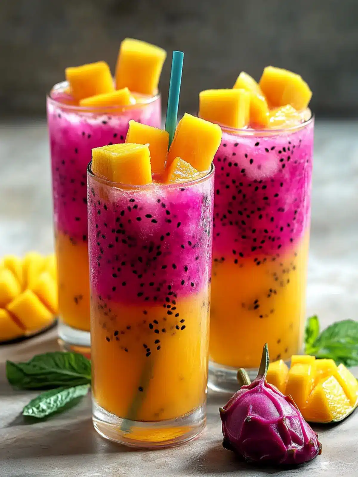 Refreshing Mango Dragon Fruit Refresher Recipe for Summer Bliss 2 Refreshing Mango Dragon Fruit Refresher Recipe for Summer Delight