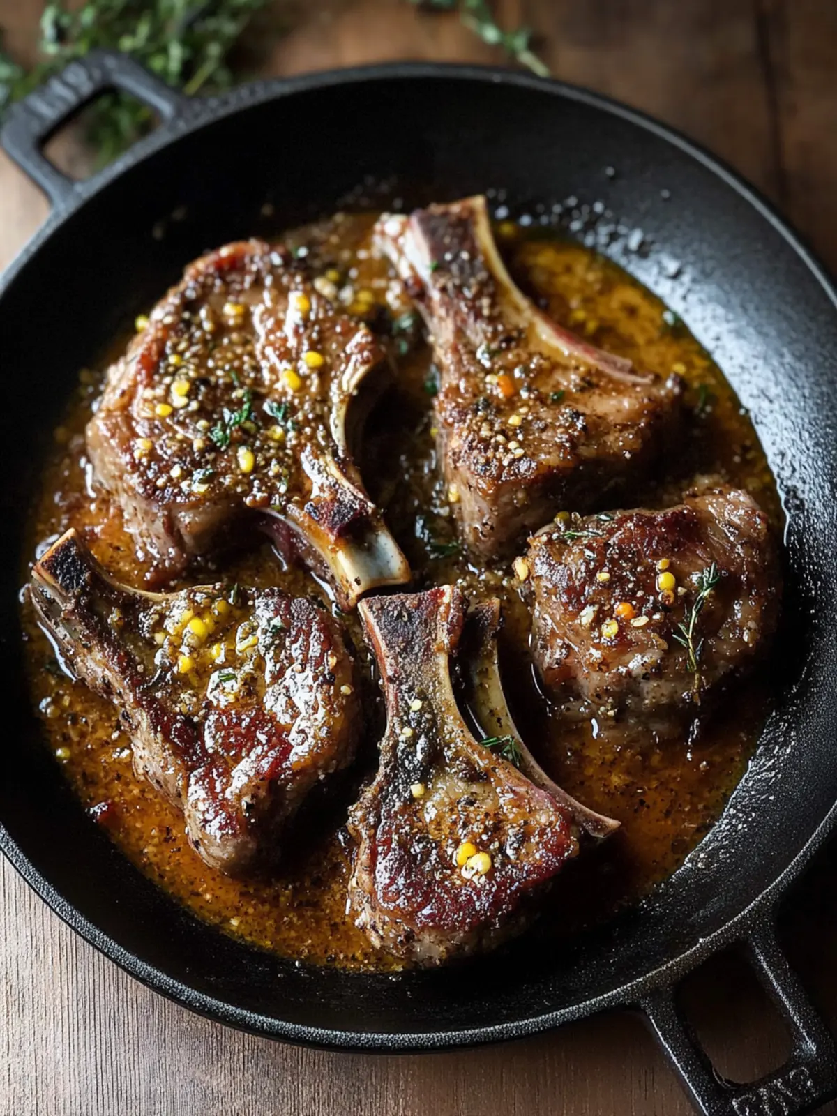 Mouthwatering Cajun Lamb Chops with Butter Sauce Surprise 3 Cajun Lamb Chops