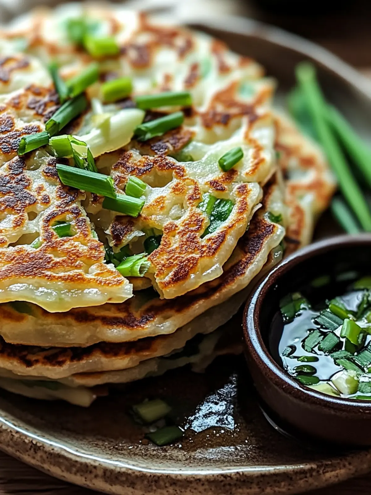 Crispy Rice Paper Scallion Pancakes: Your New Favorite Snack 2 Crispy Rice Paper Scallion Pancakes